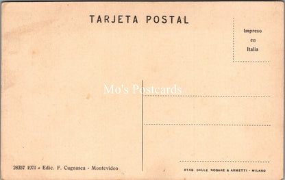 Uruguay Postcard - Montevideo De Noche, Palacio Salvo  SW18310