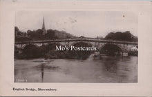 Load image into Gallery viewer, Shropshire Postcard - English Bridge, Shrewsbury   SW18312
