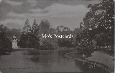 Somerset Postcard - Lake in Victoria Park, Bath  SW18315