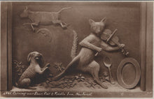 Load image into Gallery viewer, Hampshire Postcard - Carving Over Door, Cat &amp; Fiddle Inn, New Forest  SW16989
