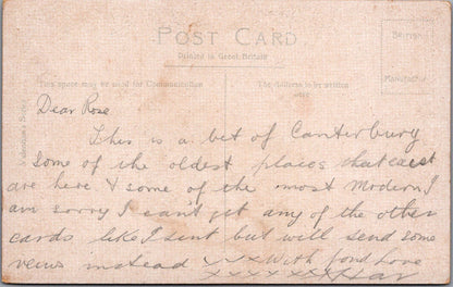 Kent Postcard - Christchurch Gateway, Canterbury Cathedral   SW17014