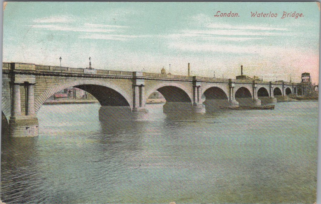 London Postcard - Waterloo Bridge   SW17029