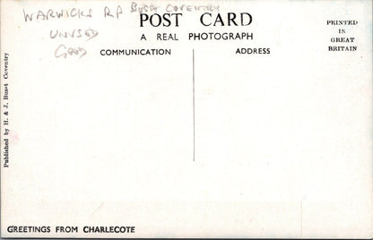 Warwickshire Postcard - Charlecote House, Stratford Upon Avon SW17037