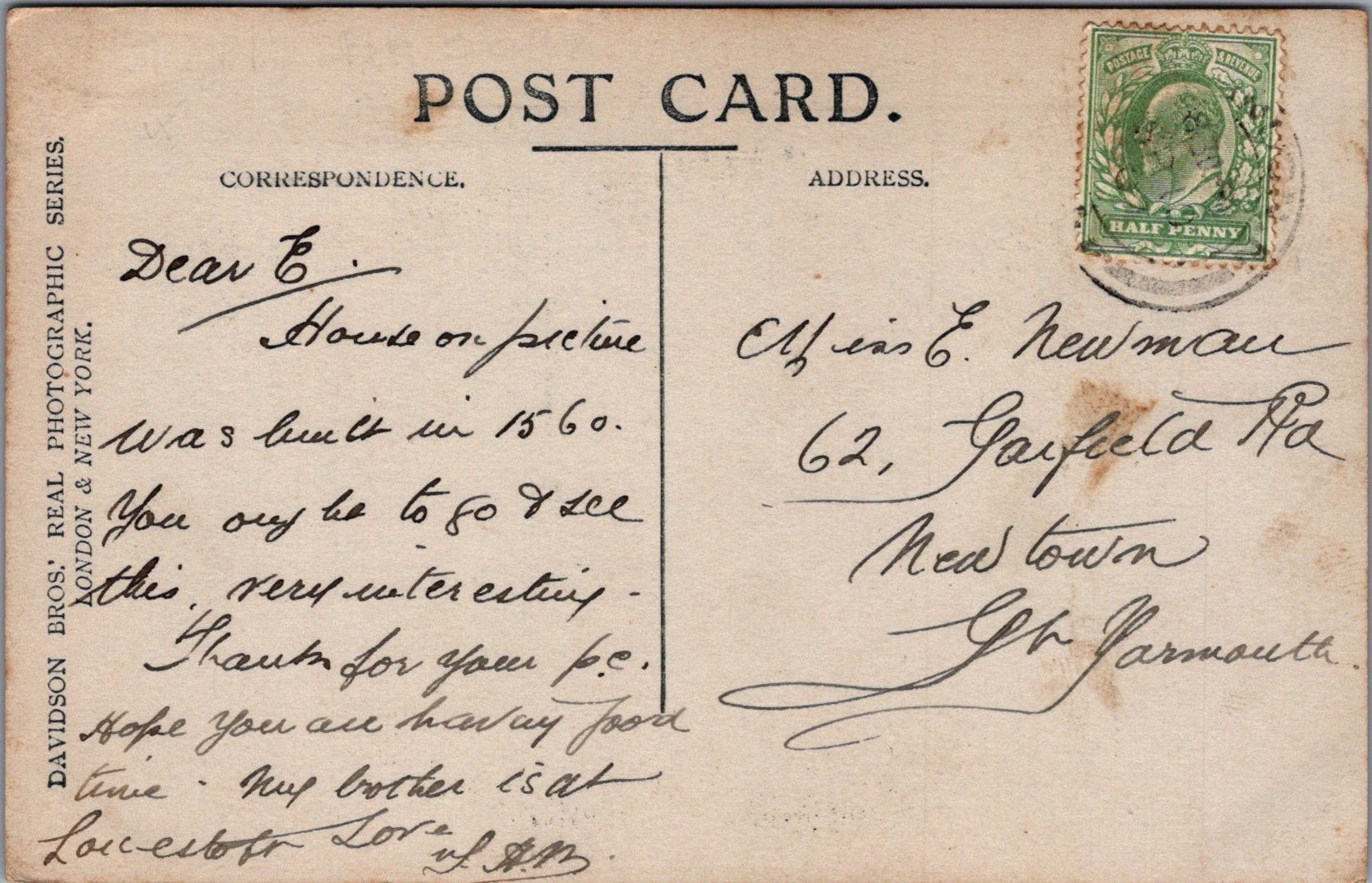 Suffolk Postcard - Ancient House, Ipswich   SW17040