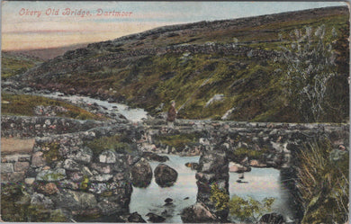 Devon Postcard - Okery Old Bridge, Dartmoor  SW17052