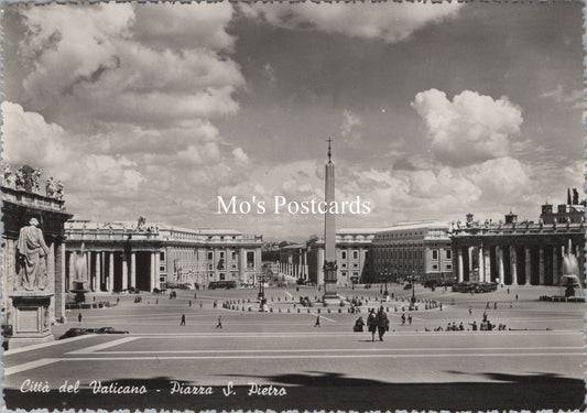 Vatican City Postcard - Citta Del Vaticano, Piazza S.Pietro  SX393