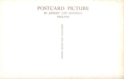 Postcard picture with text 'POSTCARD PICTURE BY JUDGES' LTD HASTINGS ENGLAND'