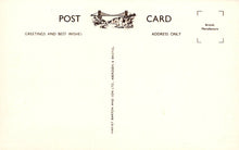 Load image into Gallery viewer, Vintage-style postcard with text and a logo on a beige background
