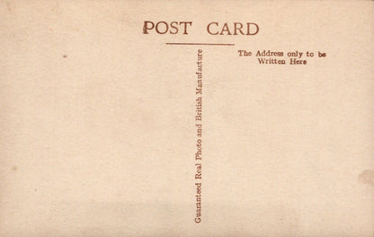 Vintage postcard with text on a beige background