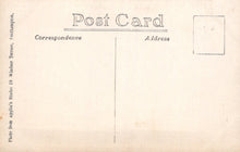 Load image into Gallery viewer, Vintage postcard back with &#39;Post Card Correspondence Address&#39; text and a small rectangular area for writing.
