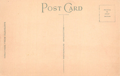 Vintage-style postcard with text on a beige background