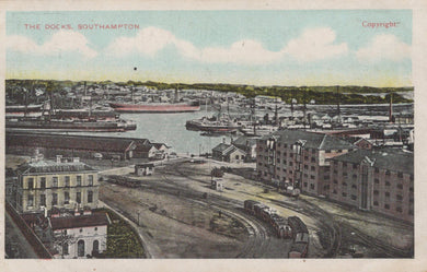 Hampshire Postcard - Southampton, The Docks  SW20480