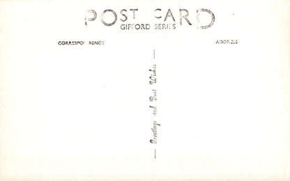 Back of a postcard with 'Post Card' and 'Giftord Series' text on a light background