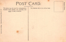 Load image into Gallery viewer, Vintage postcard with text and a line for writing on the back
