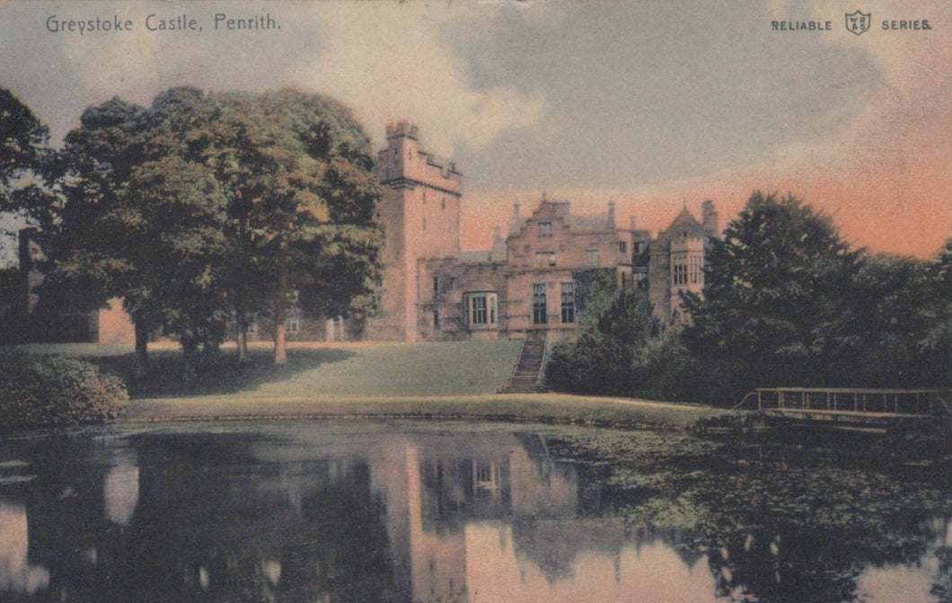 Cumbria Postcard - Greystoke Castle, Penrith  SW20635