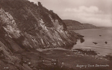 Devon Postcard - Sugary Cove, Dartmouth  SW20637
