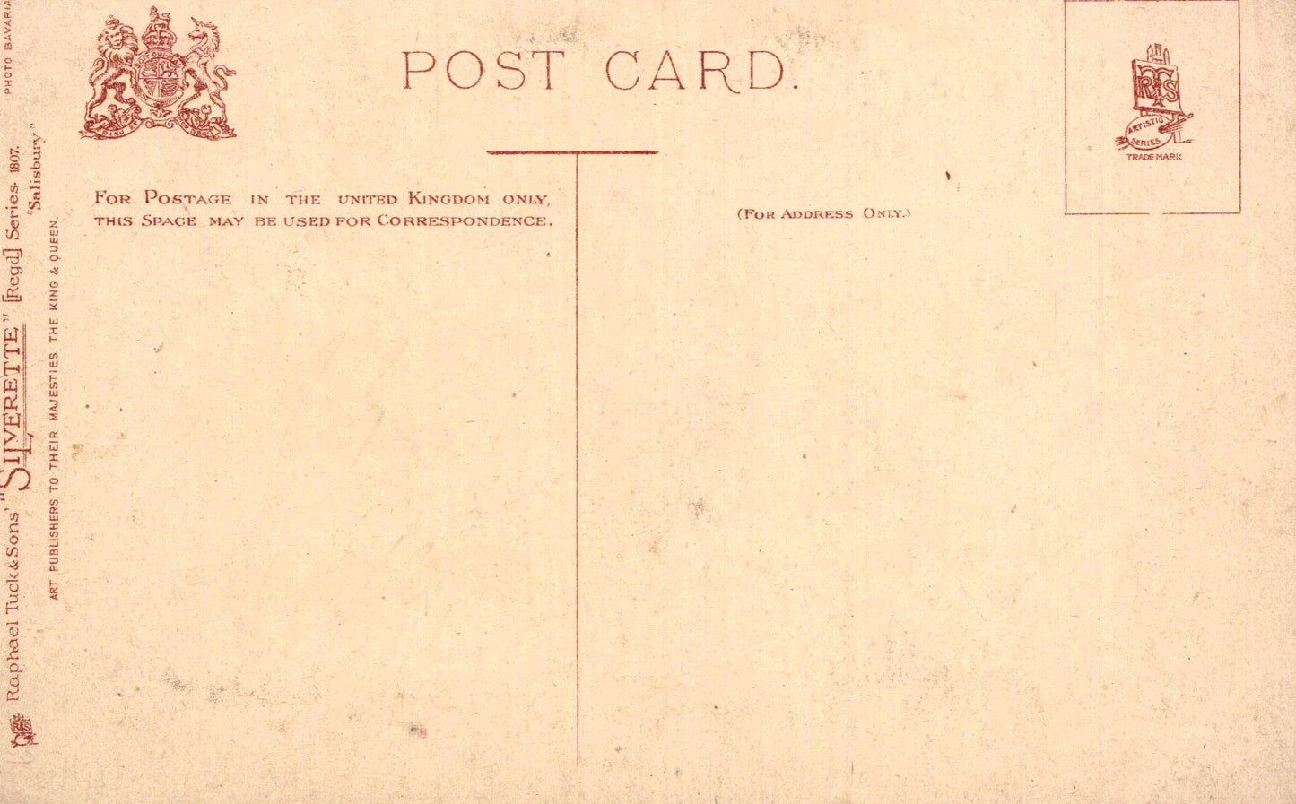 Wiltshire Postcard - Salisbury, Silver Street  SW20641