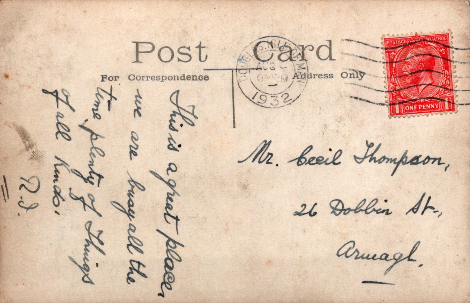 Isle of Man Postcard - Harris Promenade, Douglas   VT380