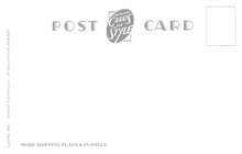 Load image into Gallery viewer, Shipping Postcard - Shipping Flags and Funnels  VT381
