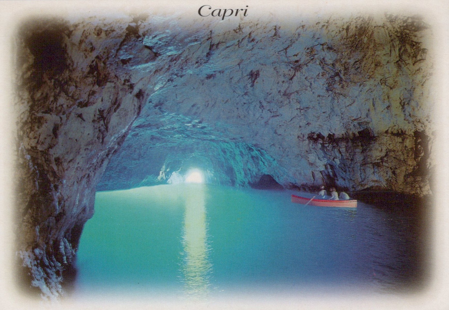 Italy Postcard - Capri Island, The Blue Grotto  SW18949