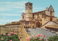 Load image into Gallery viewer, Italy Postcard - Assisi, Basilica of St Francis   SW18954
