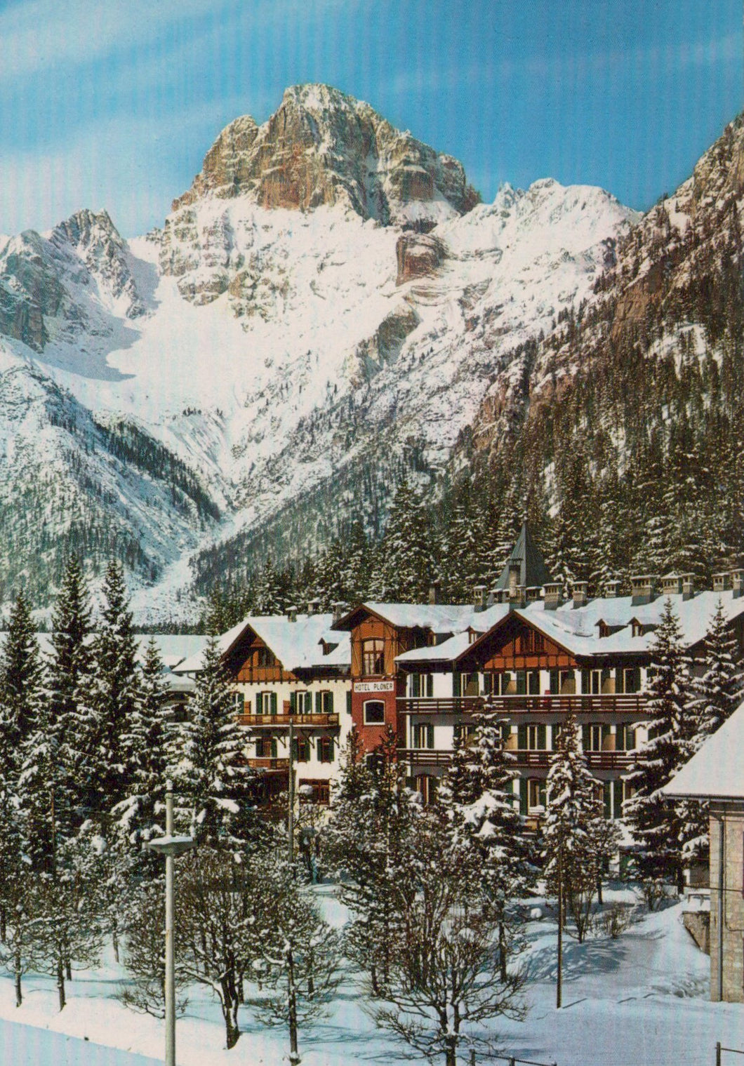 Italy Postcard - Hotel Ploner, Carbonin, Schluderbach   SW18956