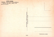 Load image into Gallery viewer, Italy Postcard - Hotel Ploner, Carbonin, Schluderbach   SW18956
