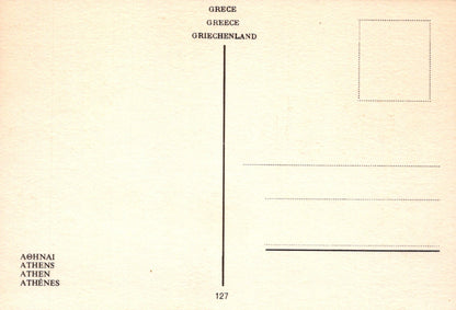 Greece Postcard - Greetings From Athens  SW18964