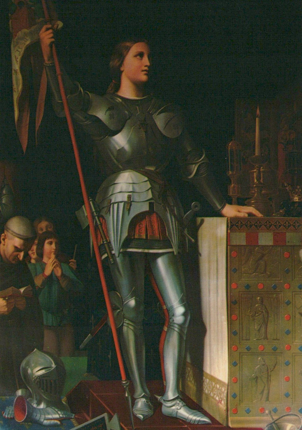 Art Postcard - Jeanne d'Arc Au Scare De Charles VII - SW18968
