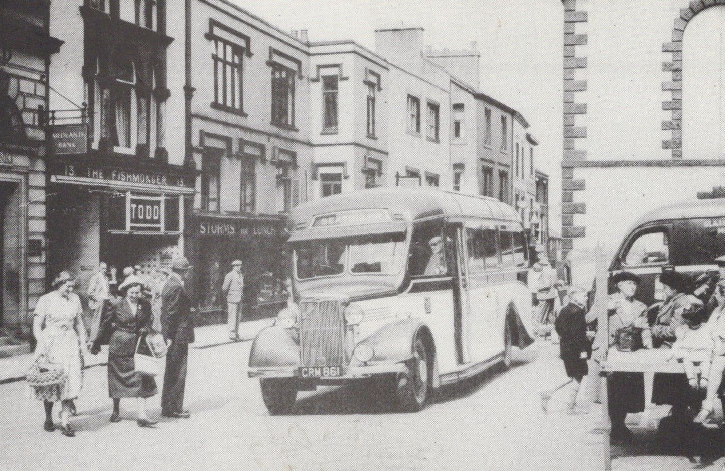 Cumbria Postcard - Bedford Coach, Keswick   SW18975