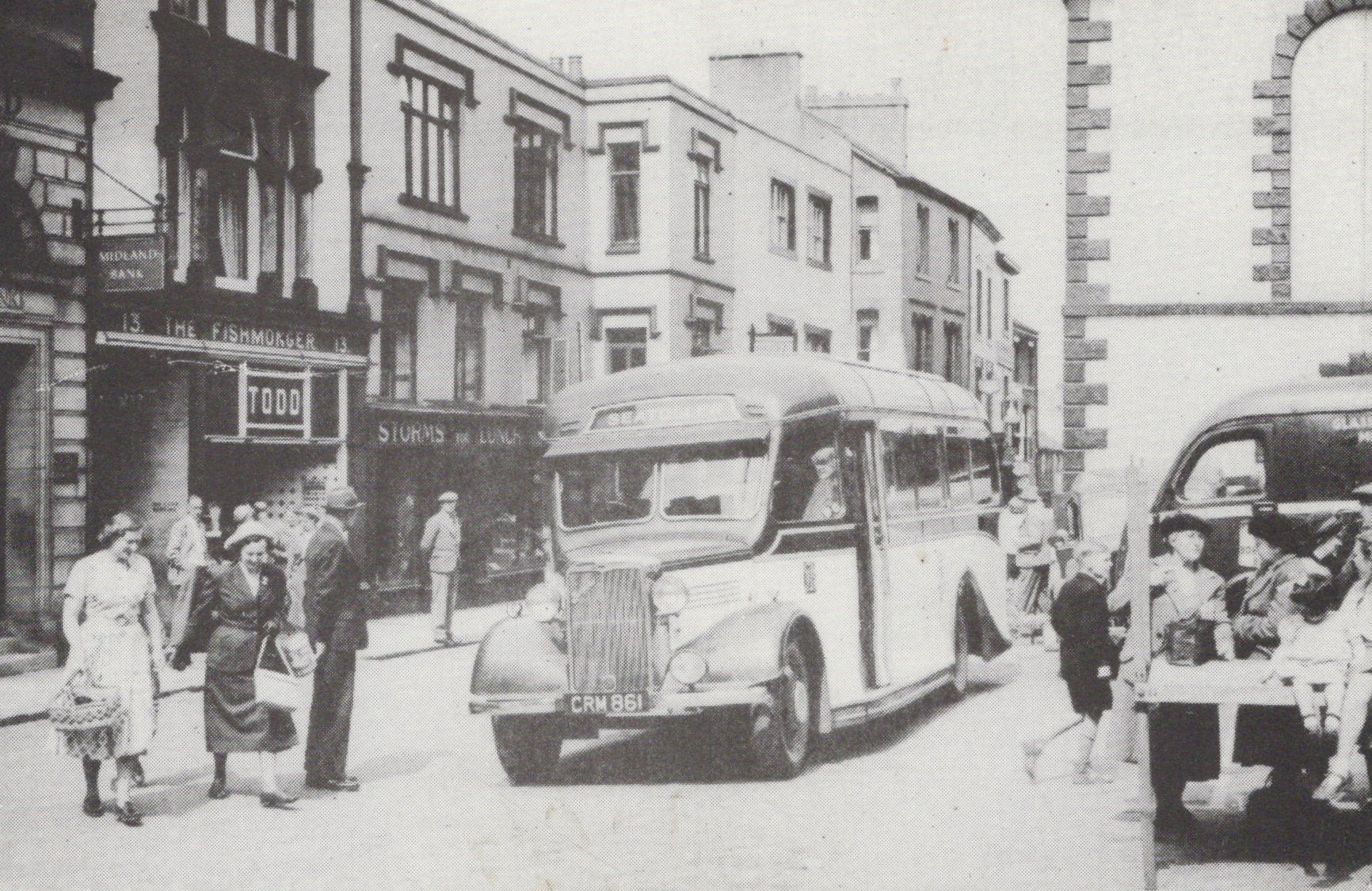 Cumbria Postcard - Bedford Coach, Keswick   SW18975