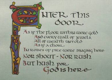 Hampshire Postcard - Porch Prayer, St Lawrence Church, Winchester  SW18997 