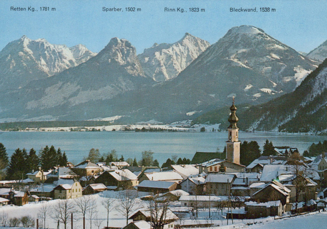 Austria Postcard - St Gilgen Am Wolfgangsee   SW19042