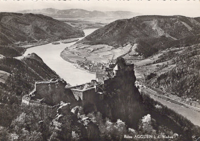 Austria Postcard - Ruine Aggstein i,d.Wachau  SW19046