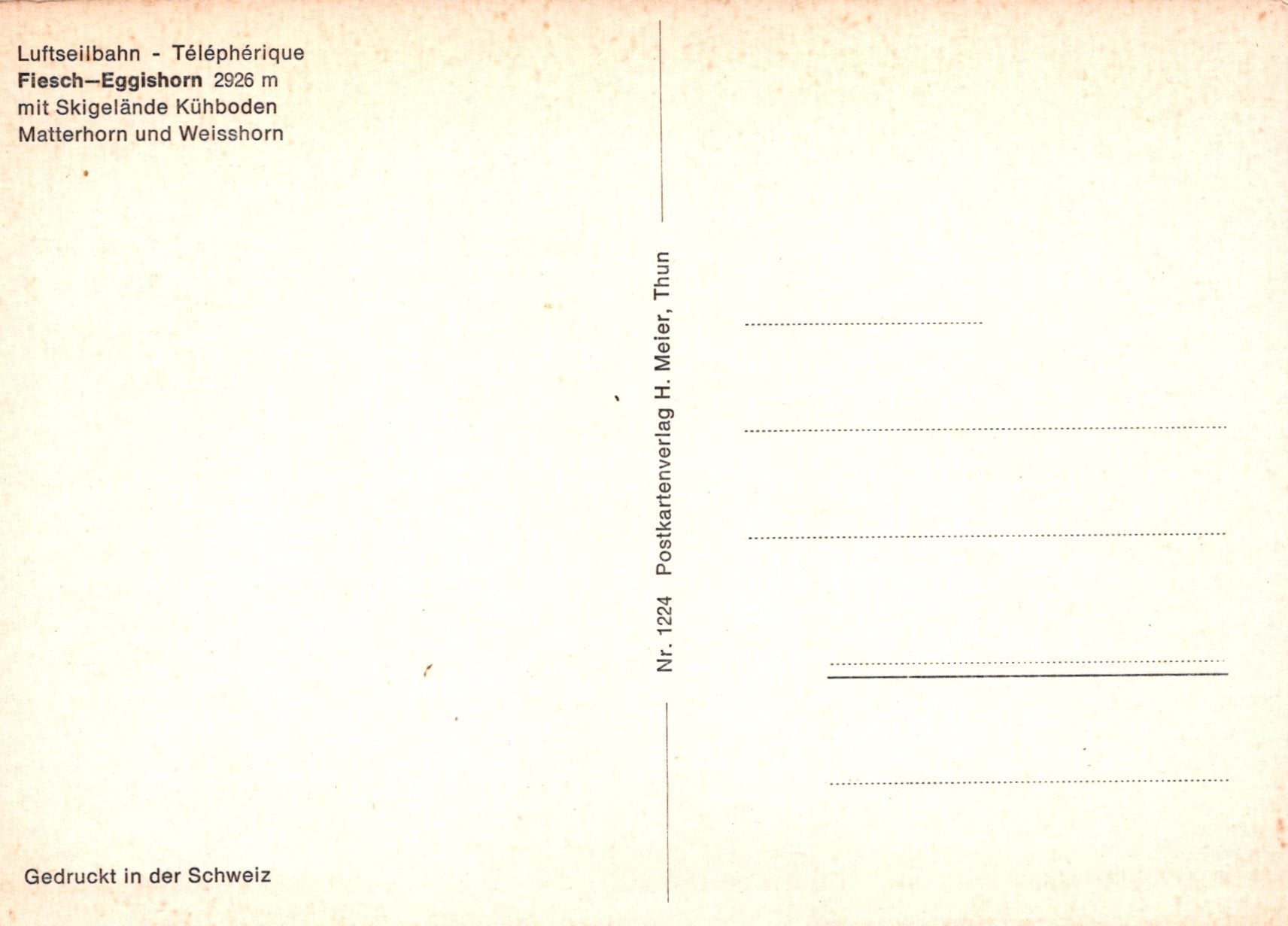 Vintage postcard with text and a light background
