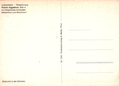 Vintage postcard with text and a light background