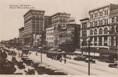 America Postcard - Canal Street, New Orleans, Louisiana  SW20290