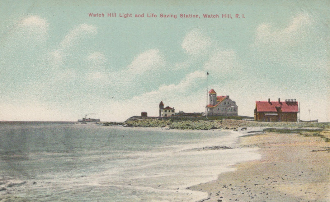 America Postcard - Watch Hill, Rhode Island  SW20293
