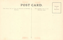 Load image into Gallery viewer, Vintage postcard with text and a line for address on a beige background
