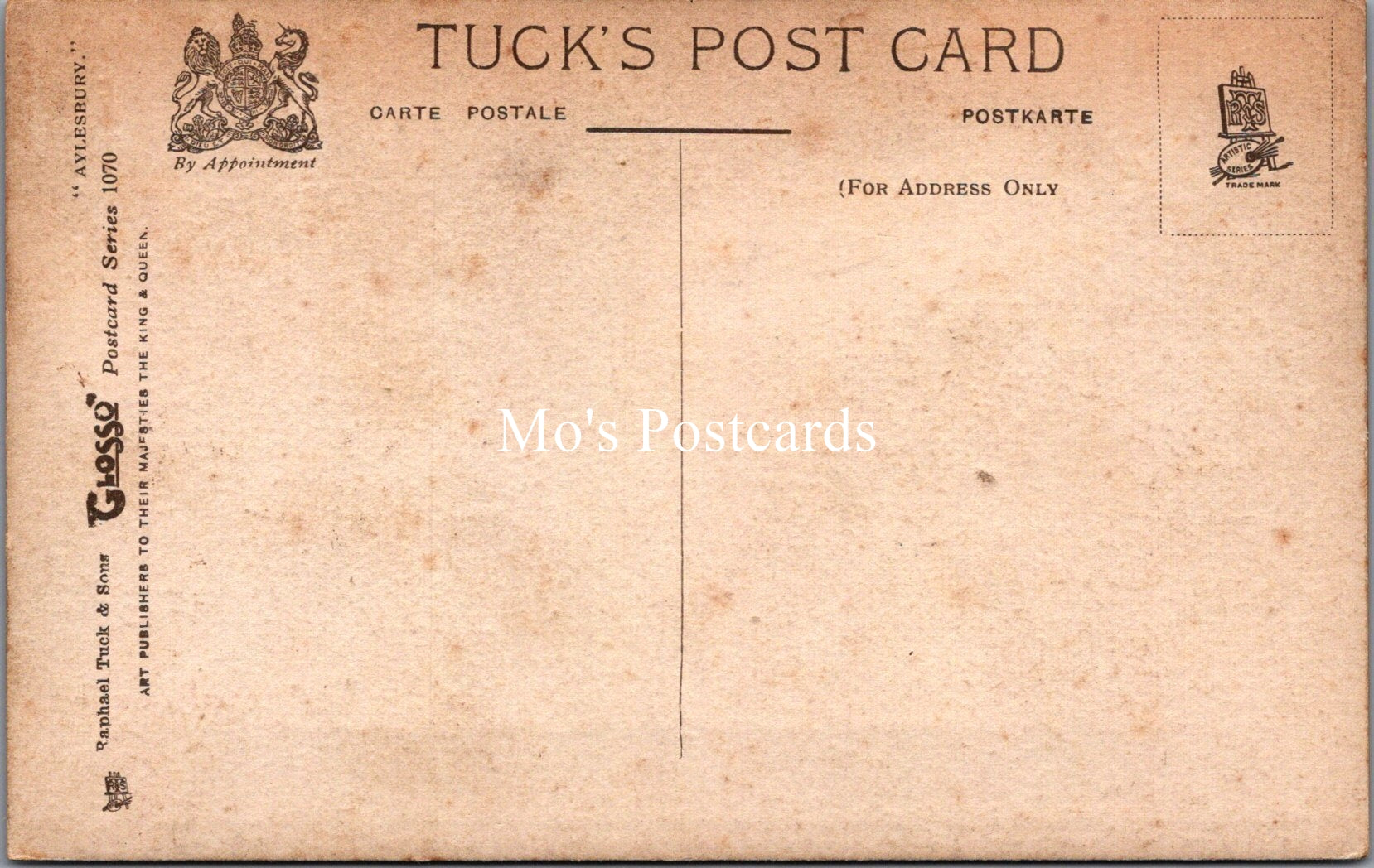 Buckinghamshire Postcard - Church Street, Aylesbury    SX174