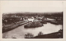 Load image into Gallery viewer, Bristol Postcard - Docks From Rownham Hill  SX215
