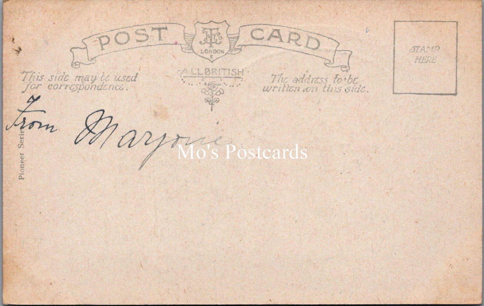 Greetings Postcard - Merry Christmas, Robin in The Snow  SX139