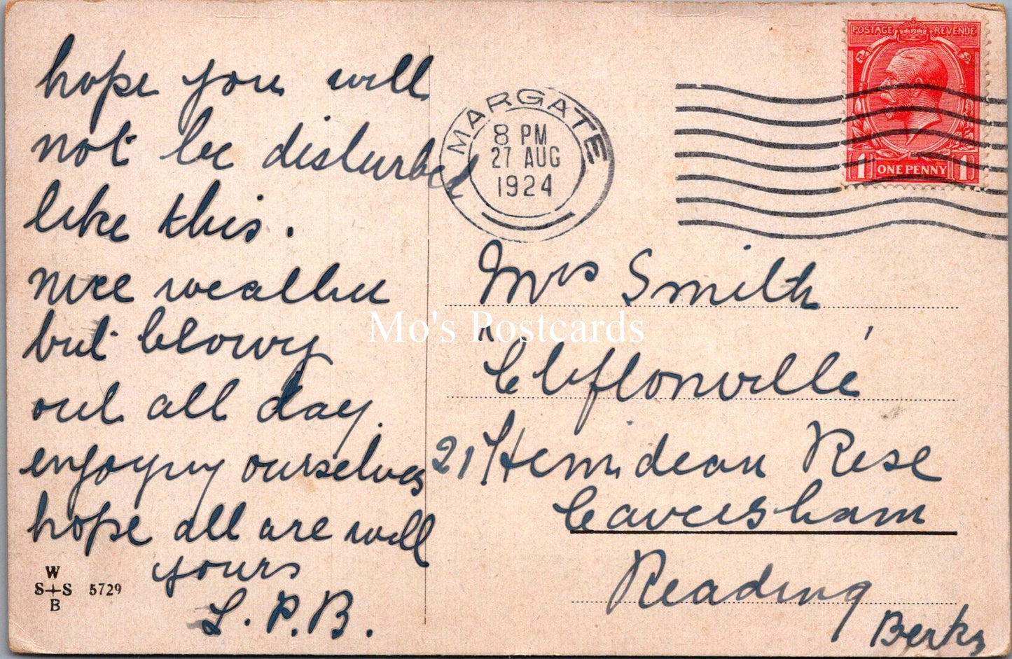 Children Postcard - Child Crying, The Alarm Clock, Fly on Nose.  SX145