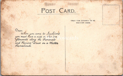 Lancashire Postcard - Touring Car, Southport   SX152