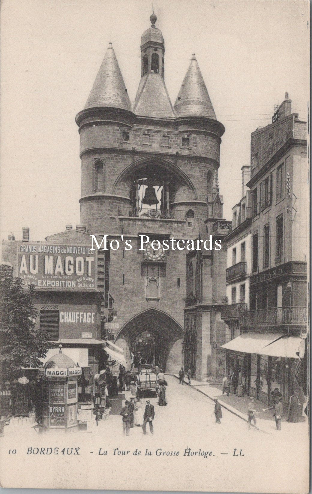 France Postcard - Bordeaux, La Tour De La Grosse Horloge  SX324