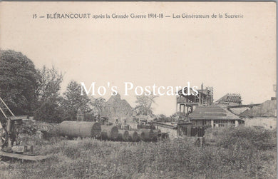 France Postcard - Blerancourt Apres La Grande Guerre 1914-18 - SX330