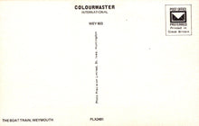 Load image into Gallery viewer, Dorset Postcard - The Boat Train, Weymouth   VT552
