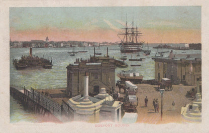 Hampshire Postcard - Gosport Sound   VT560