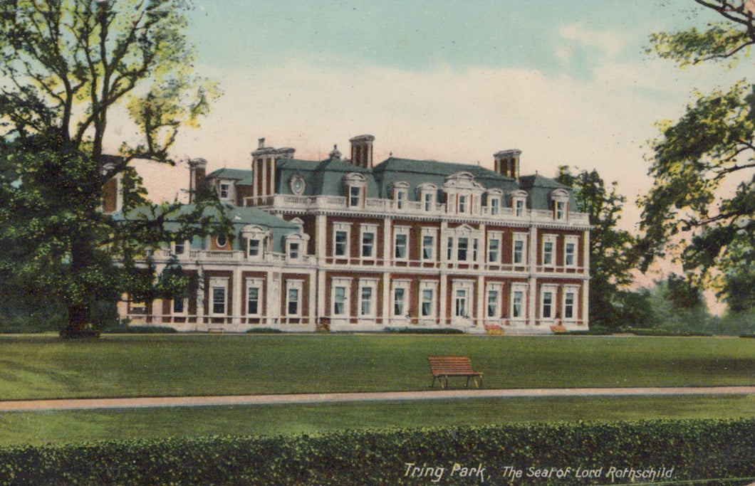 Hertfordshire Postcard - Tring Park, The Seat of Lord Rothschild  VT606