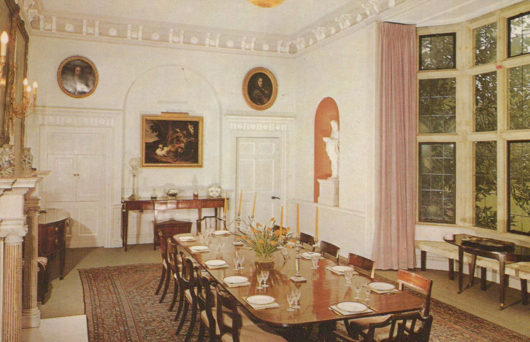 Oxfordshire Postcard - Mapledurham House, The Dining Room  VT614  